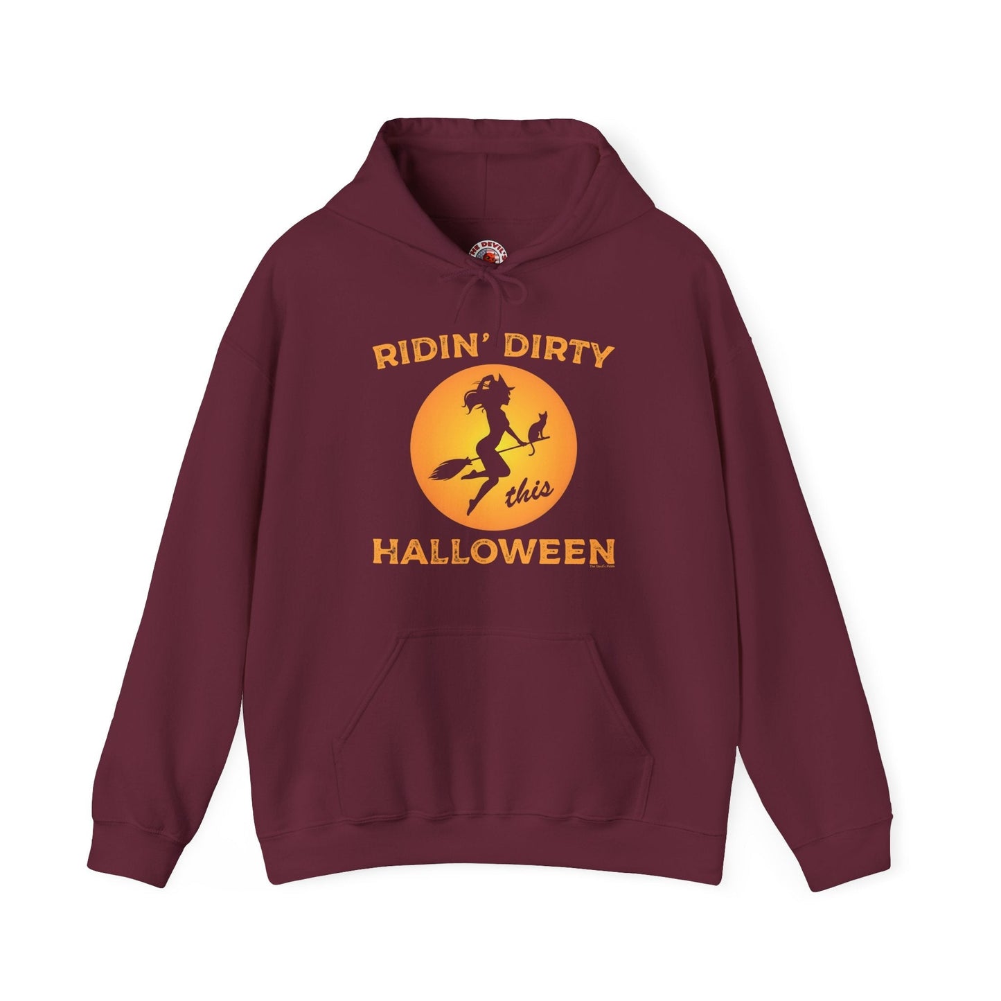 Ridin' Dirty This Halloween Hooded Sweatshirt The Devil's Pickle