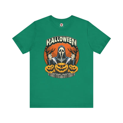 Screamer Killer Ghost Halloween T-Shirt The Devil's Pickle
