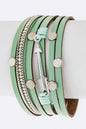 Arrow Charm Magnetic Slit Cuff Shop Style & More | Fresh Looks, Everyday Deals & Free Shipping