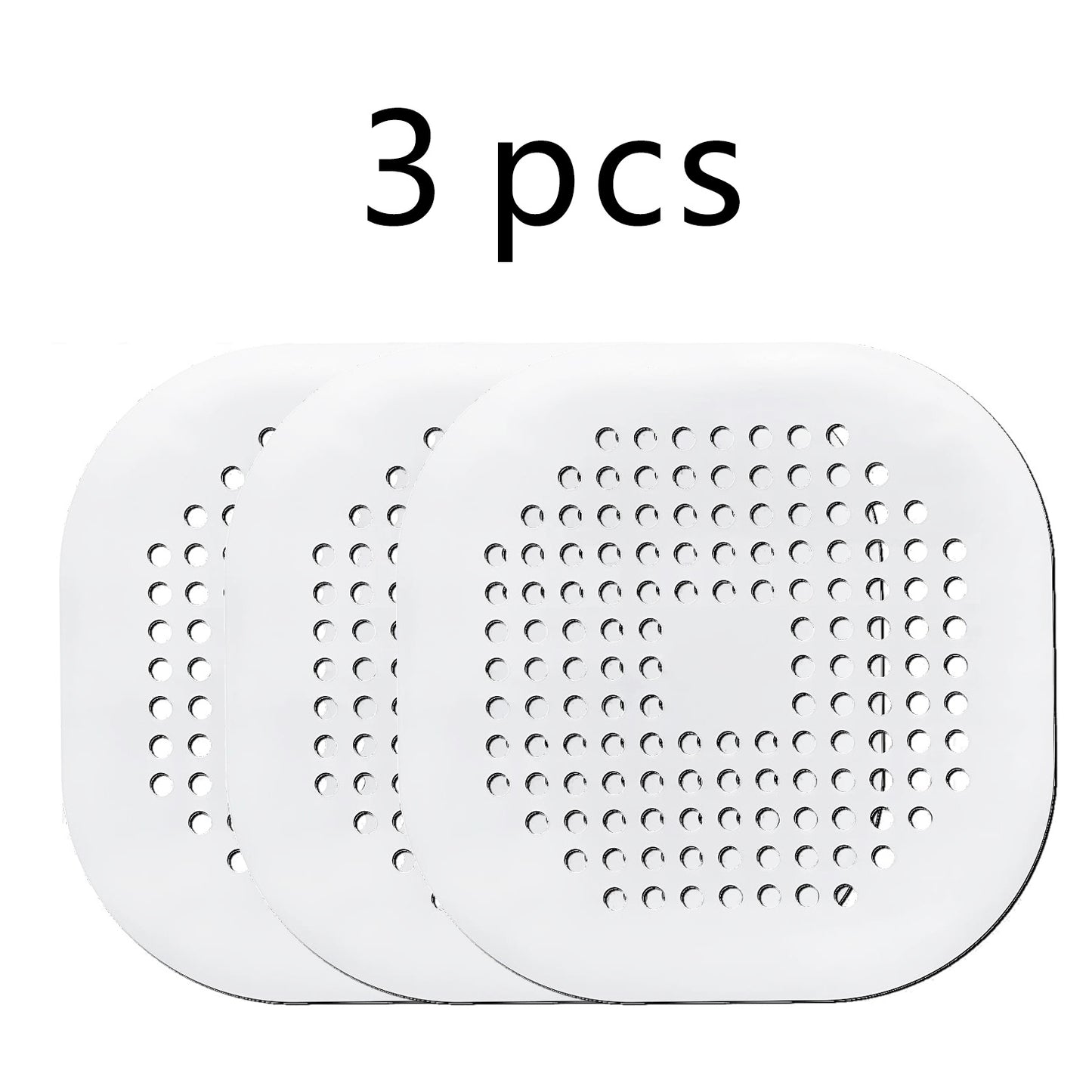 5pcs/3pcs/1pc Silicone Hair Filter | Bathtub and Shower Floor Drain Plug, Kitchen Deodorant Plug, Anti-Clogging Sink Filter NovaCart