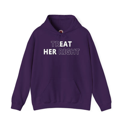 Treat Her Right Hooded Sweatshirt The Devil's Pickle