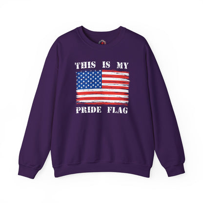 This Is My Pride Flag Crewneck Sweatshirt The Devil's Pickle