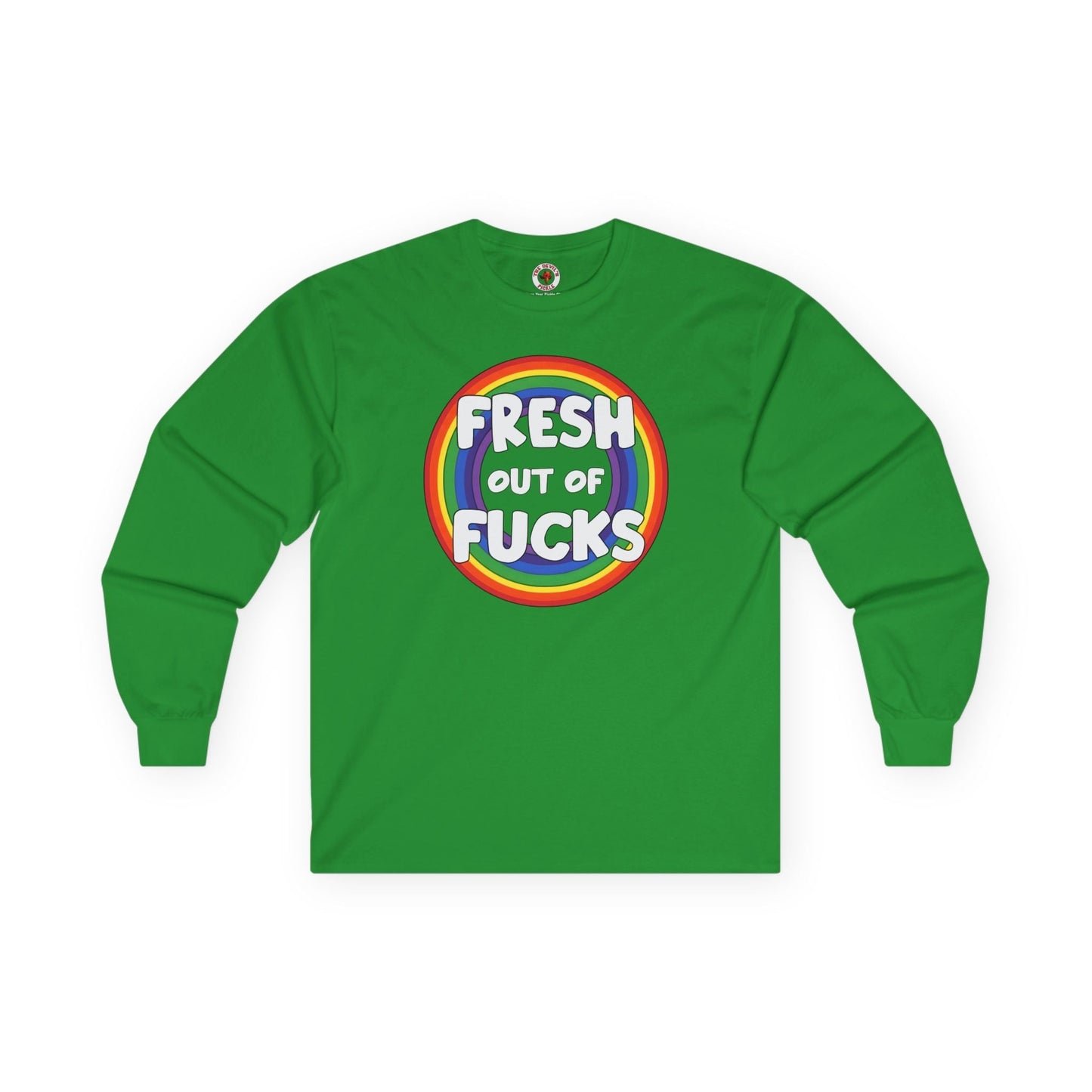 Fresh Out Of Fucks Long Sleeve Tee The Devil's Pickle