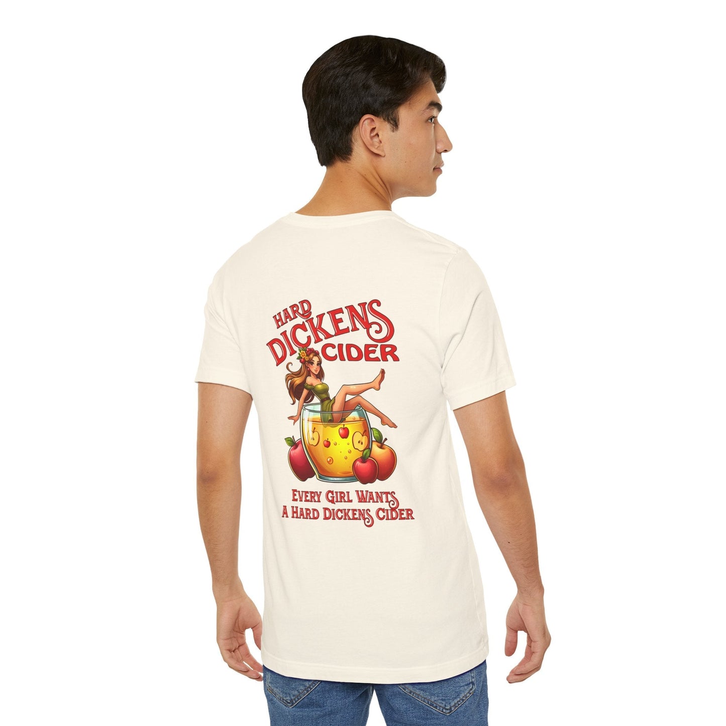 Hard Dickens Cider Front/Back T-Shirt The Devil's Pickle