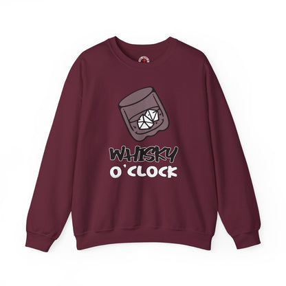 Whiskey O'clock Crewneck Sweatshirt The Devil's Pickle