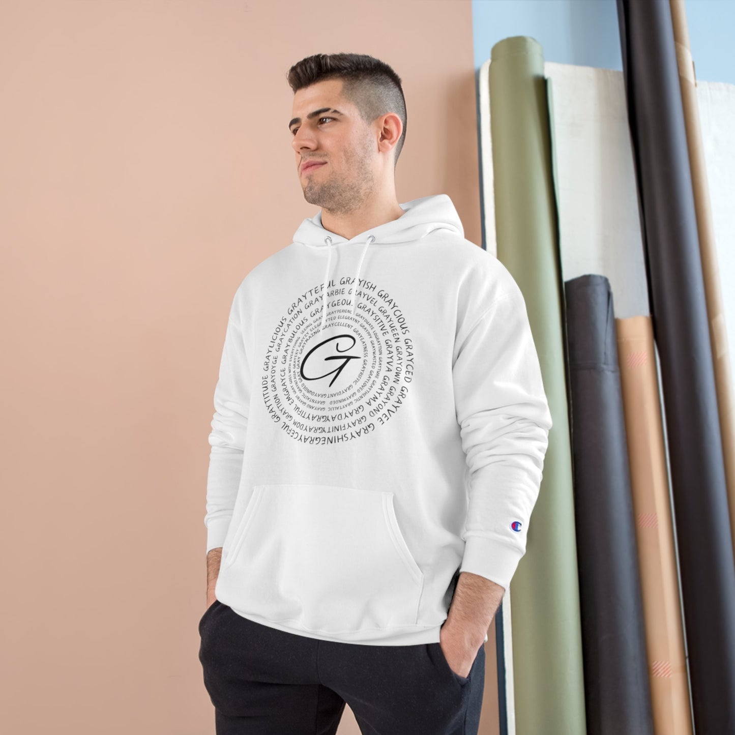 Champion Hoodie Grayceful LLC