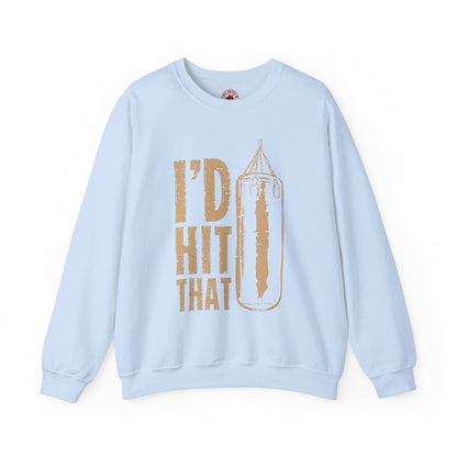 I'd Hit That Crewneck Sweatshirt The Devil's Pickle