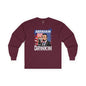Abraham Drinking Long Sleeve Tee The Devil's Pickle