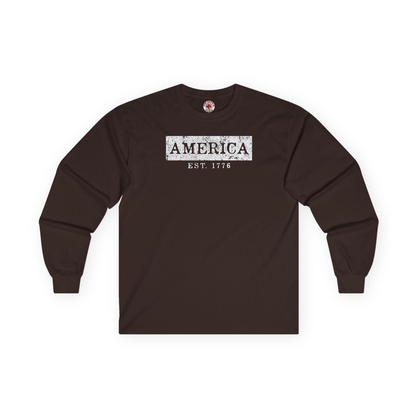 America Est. 1776 Long Sleeve Tee The Devil's Pickle