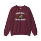 It's Not Small Crewneck Sweatshirt The Devil's Pickle