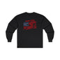 Raise It High American Flag Long Sleeve Tee