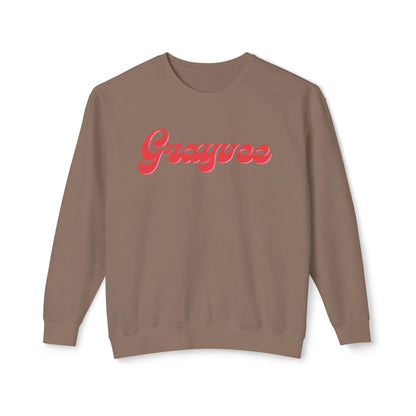 Unisex Lightweight Crewneck Sweatshirt "Grayvee" Grayceful LLC