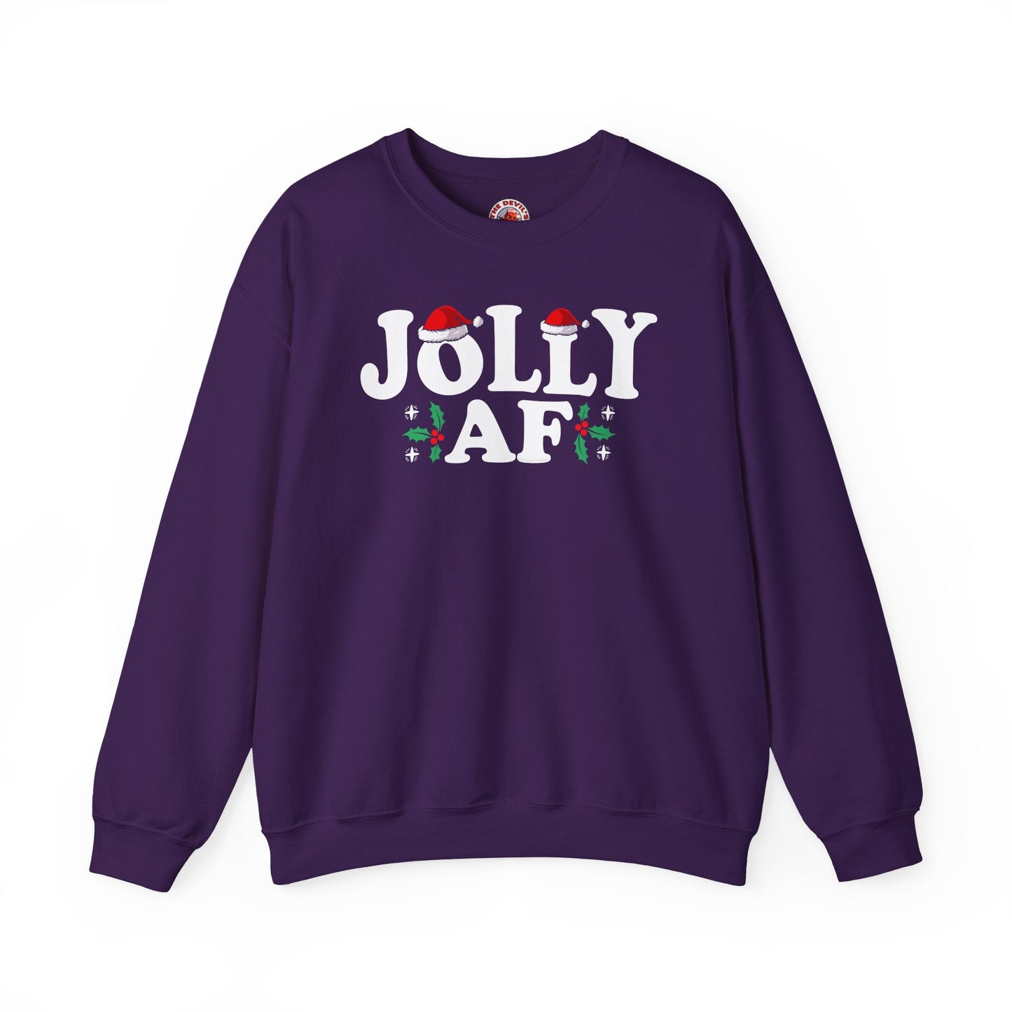 Jolly AF Crewneck Sweatshirt The Devil's Pickle