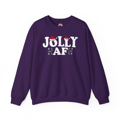 Jolly AF Crewneck Sweatshirt The Devil's Pickle