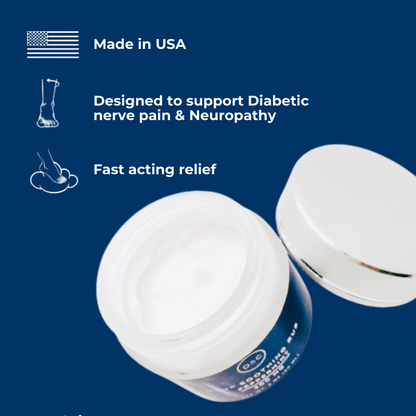 DSC Hemp Cream For Neuropathy Aches & Nerve Pain (Peppermint) DSC