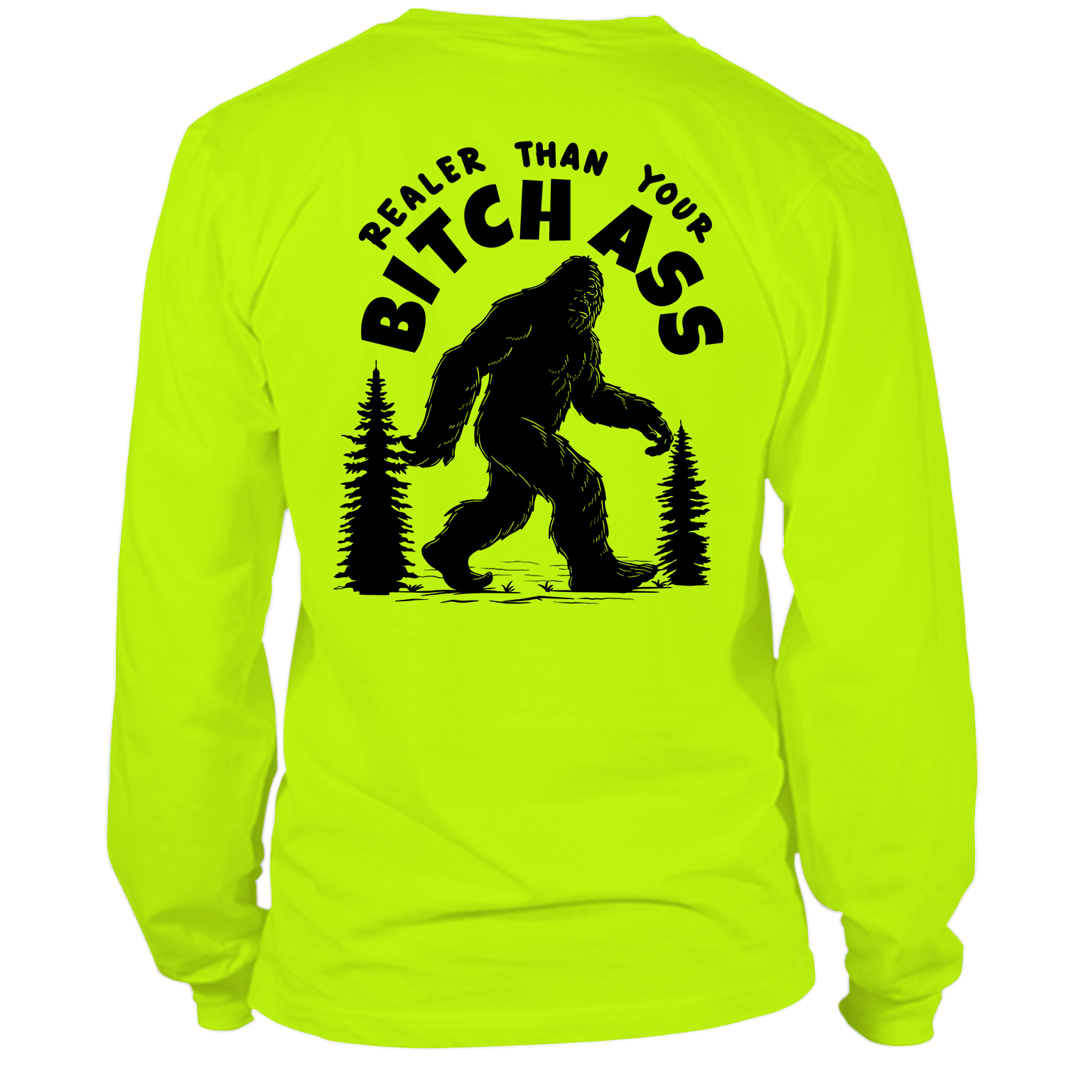 Realer Than You - Hi Vis Long Sleeve Armed American Supply