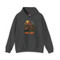 Axe Wielding Zombie Trick or Treat Hooded Sweatshirt The Devil's Pickle