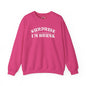 Surprise I'm Drunk Crewneck Sweatshirt The Devil's Pickle
