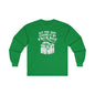Hey You Quit Staring At My Package Long Sleeve Tee The Devil's Pickle
