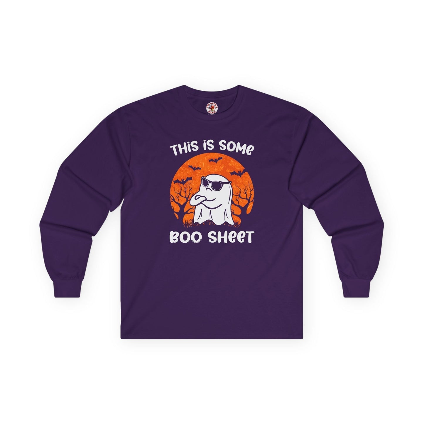 This Is Some Boo Sheet Long Sleeve Tee The Devil's Pickle