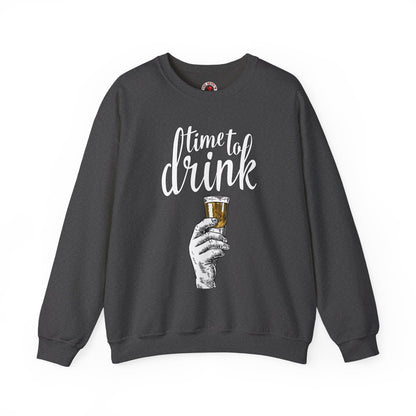 Time To Drink Crewneck Sweatshirt The Devil's Pickle