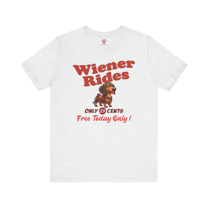 Free Wiener Rides T-Shirt The Devil's Pickle