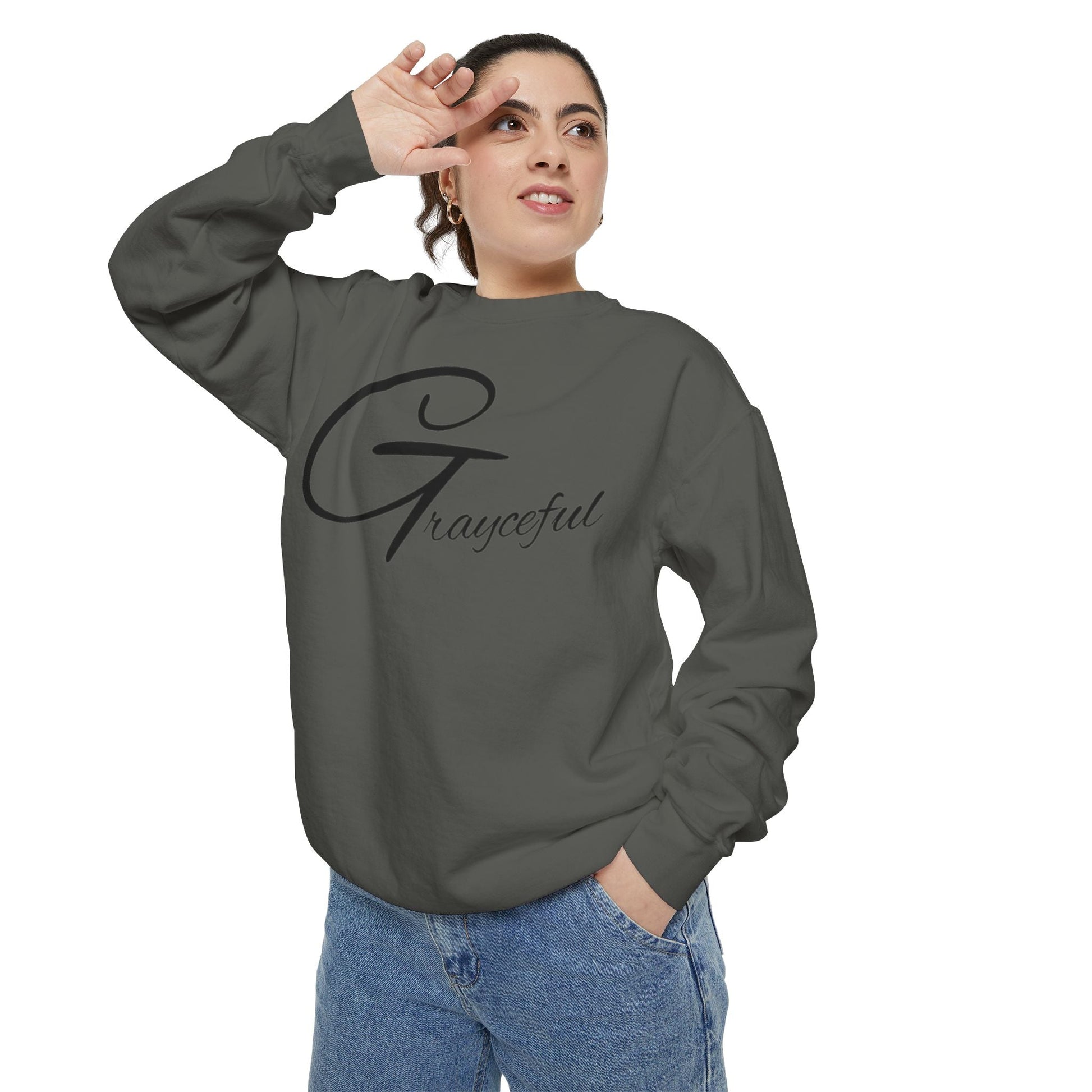 Unisex Garment-Dyed Sweatshirt Grayceful LLC