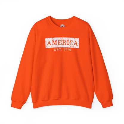 America Est. 1776 Crewneck Sweatshirt The Devil's Pickle