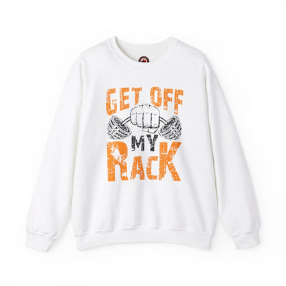 Get Off My Rack Crewneck Sweatshirt The Devil's Pickle