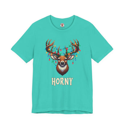 Horny Reindeer T-Shirt The Devil's Pickle