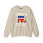 Republican Because Not Everyone Can Be On Welfare Crewneck Sweatshirt The Devil's Pickle