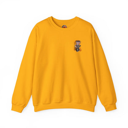 Patriotic Skull Crewneck Sweatshirt The Devil's Pickle