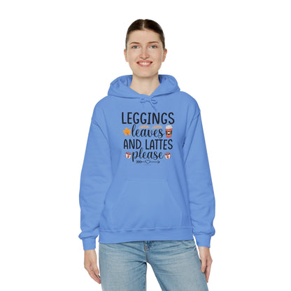 Leggings Leaves and Lattes Please Hooded Sweatshirt The Devil's Pickle