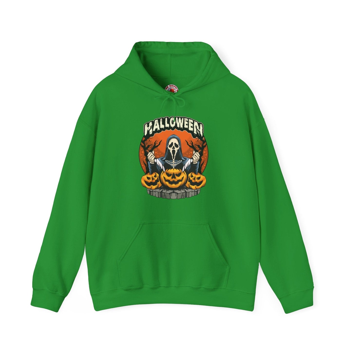 Screamer Killer Ghost Halloween Hooded Sweatshirt The Devil's Pickle