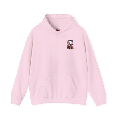 Patriotic Skull Hooded Sweatshirt The Devil's Pickle