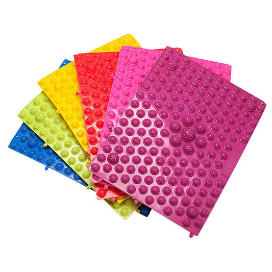 Acupressure Board Running Man Foot Massage Pad Small Bamboo Shoots Extra Thick Large Board Painful Toe Pressure Board
