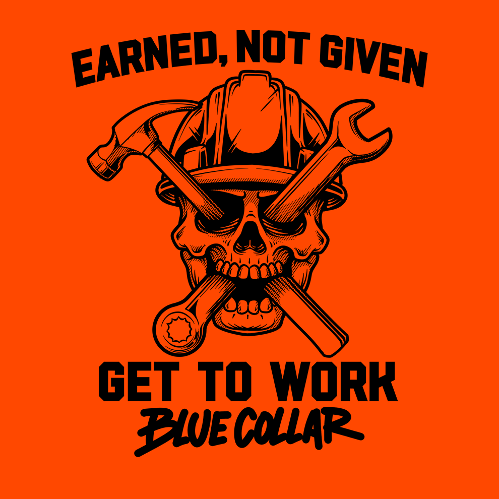 Earned Not Given - Safety Yellow T-Shirt Armed American Supply