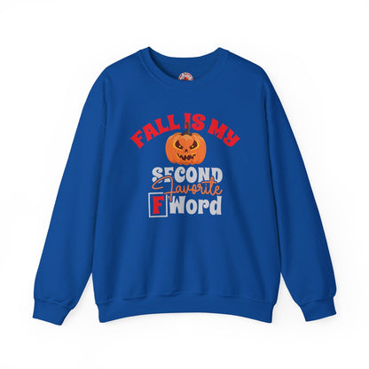 Fall Is My Second Favorite F Word Crewneck Sweatshirt The Devil's Pickle
