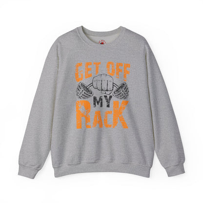Get Off My Rack Crewneck Sweatshirt The Devil's Pickle
