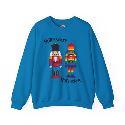 Nutcracker or Nutsucker Crewneck Sweatshirt The Devil's Pickle