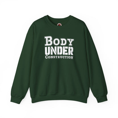 Body Under Construction Crewneck Sweatshirt The Devil's Pickle