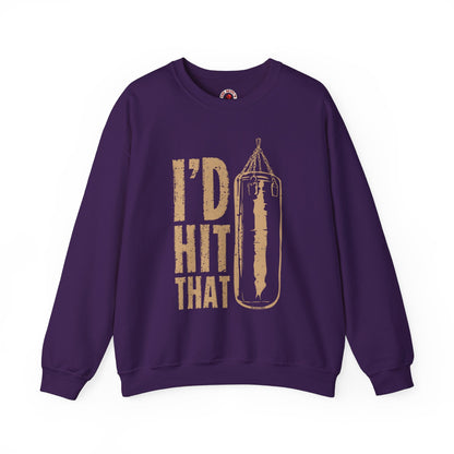 I'd Hit That Crewneck Sweatshirt The Devil's Pickle