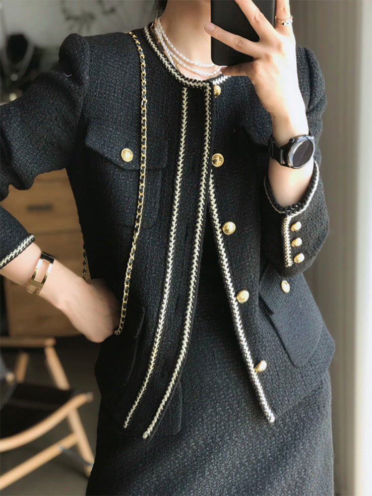 Tweed Skirt Suit Grayceful LLC