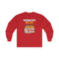 Working On My 6 Pack Long Sleeve Tee The Devil's Pickle