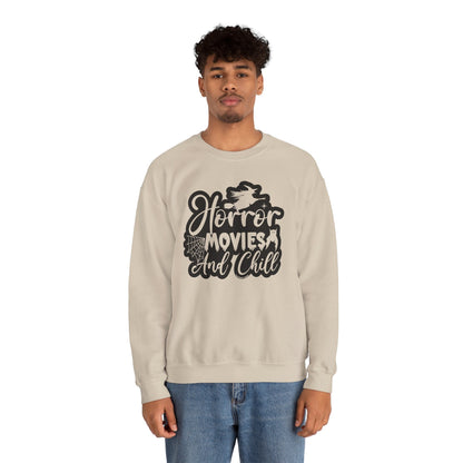 Horror Movies and Chill Crewneck Sweatshirt The Devil's Pickle