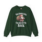 You Should See The Size Of My Sack Crewneck Sweatshirt The Devil's Pickle