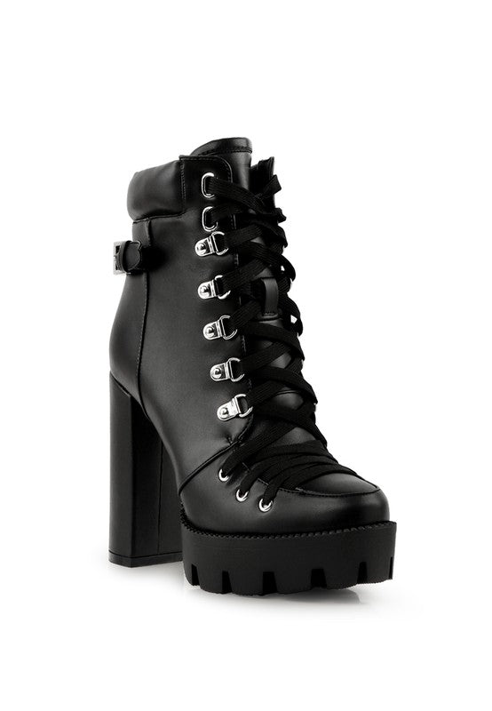 Willow Combat Boot See size chart under “more details” The Fashion Celestial
