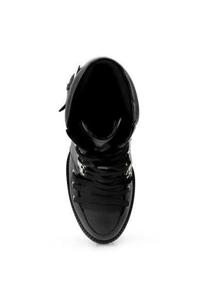 Willow Combat Boot See size chart under “more details” The Fashion Celestial