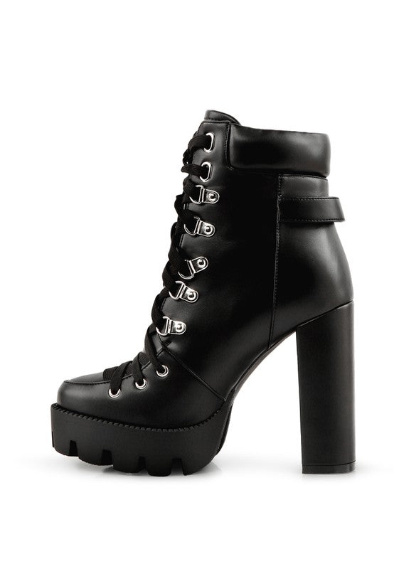 Willow Combat Boot See size chart under “more details” The Fashion Celestial