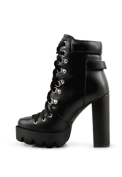 Willow Combat Boot See size chart under “more details” The Fashion Celestial